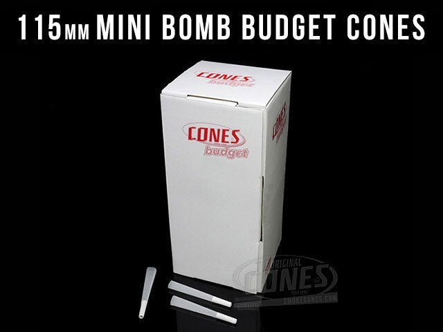 115mm - Mini Bomb Size Cones (1.5 Grams) | Smoke Cones