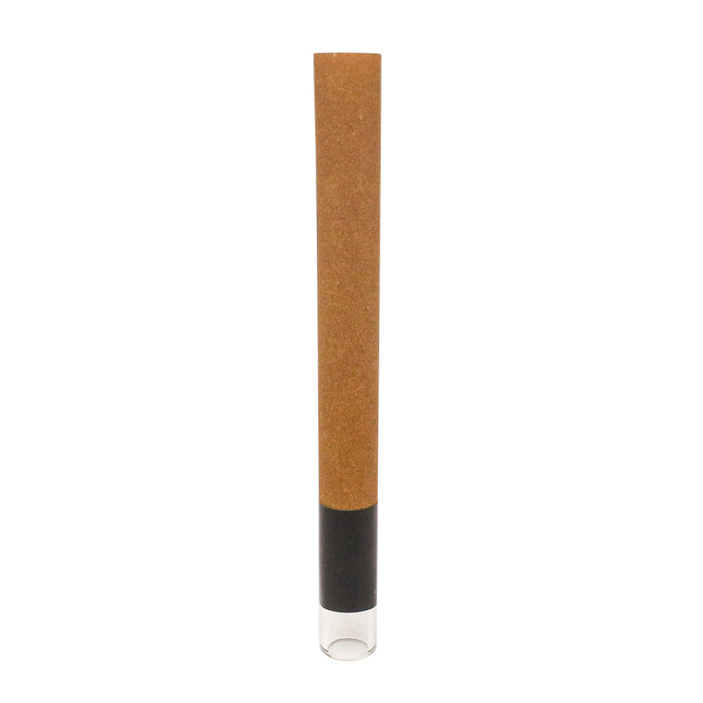 Custom Cones USA King Size 109mm Pre Rolled Tubes w/ Glass Filter Tip Natural Brown Paper 100/Box