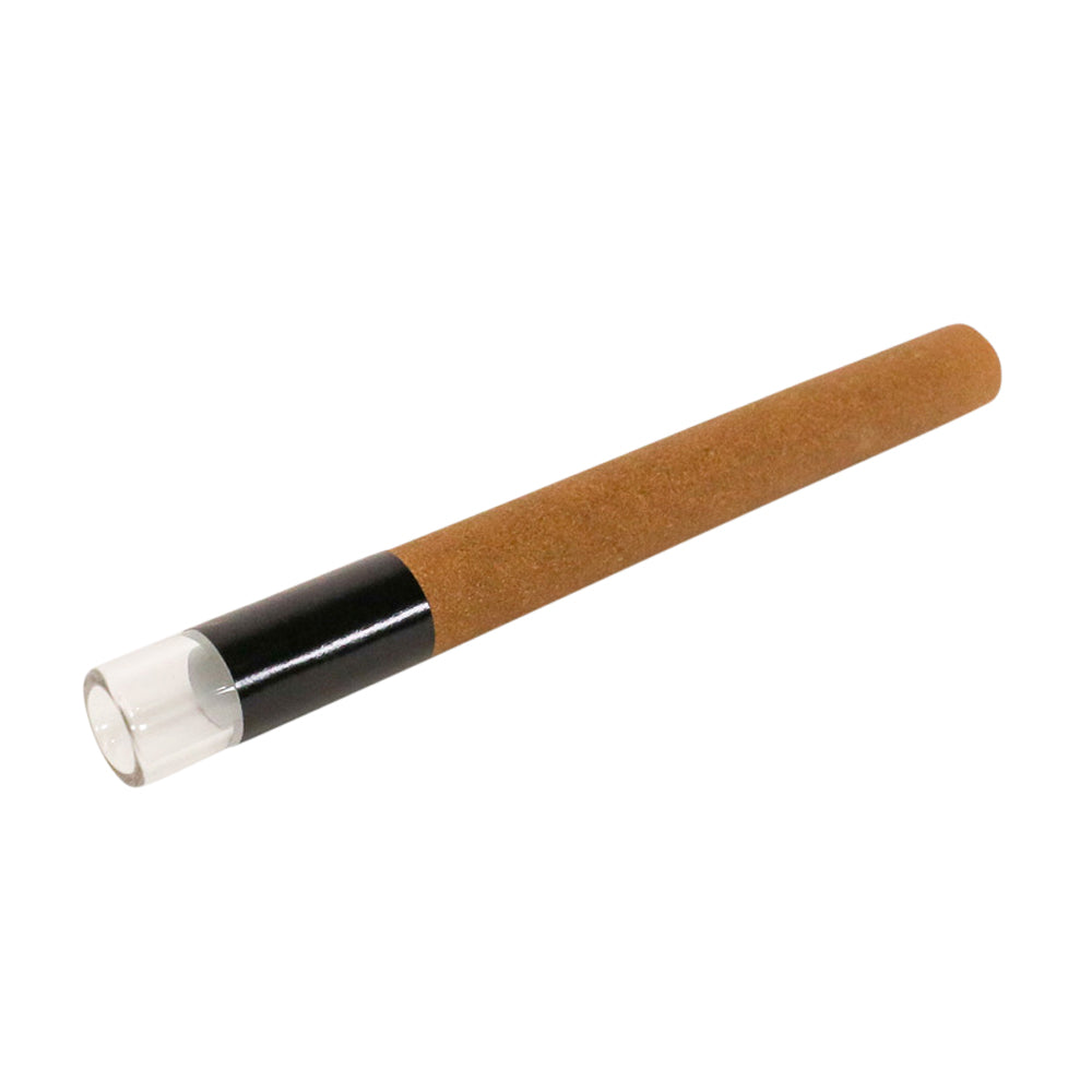 Custom Cones USA King Size 109mm Pre Rolled Tubes w/ Glass Filter Tip Natural Brown Paper 100/Box