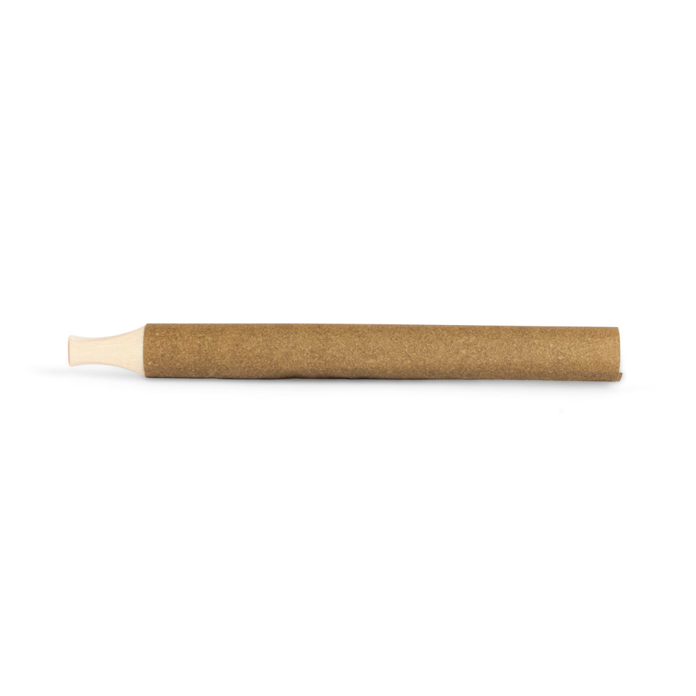 Custom Cones USA King Size 109mm Pre Rolled Tubes w/ Wood Filter Tip Brown Hemp Wrap 100/Box