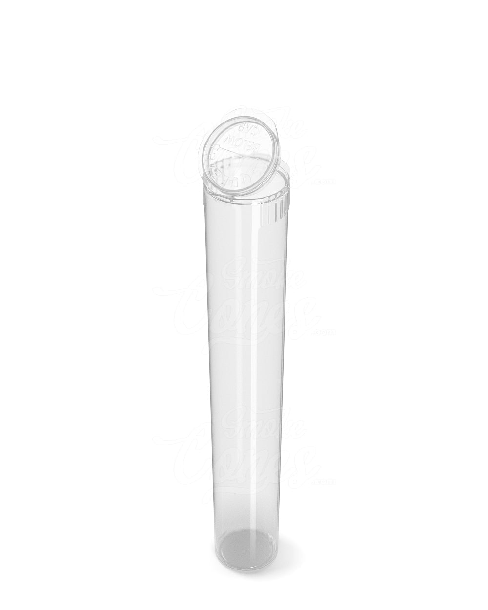 116mm Clear Opaque Child Resistant Biodegradable Pop Top Plastic Pre-Roll Tubes 1000/Box - 3