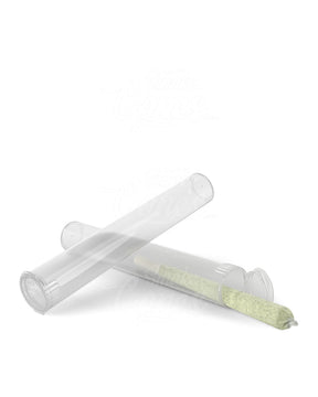 116mm Clear Opaque Child Resistant Biodegradable Pop Top Plastic Pre-Roll Tubes 1000/Box - 5