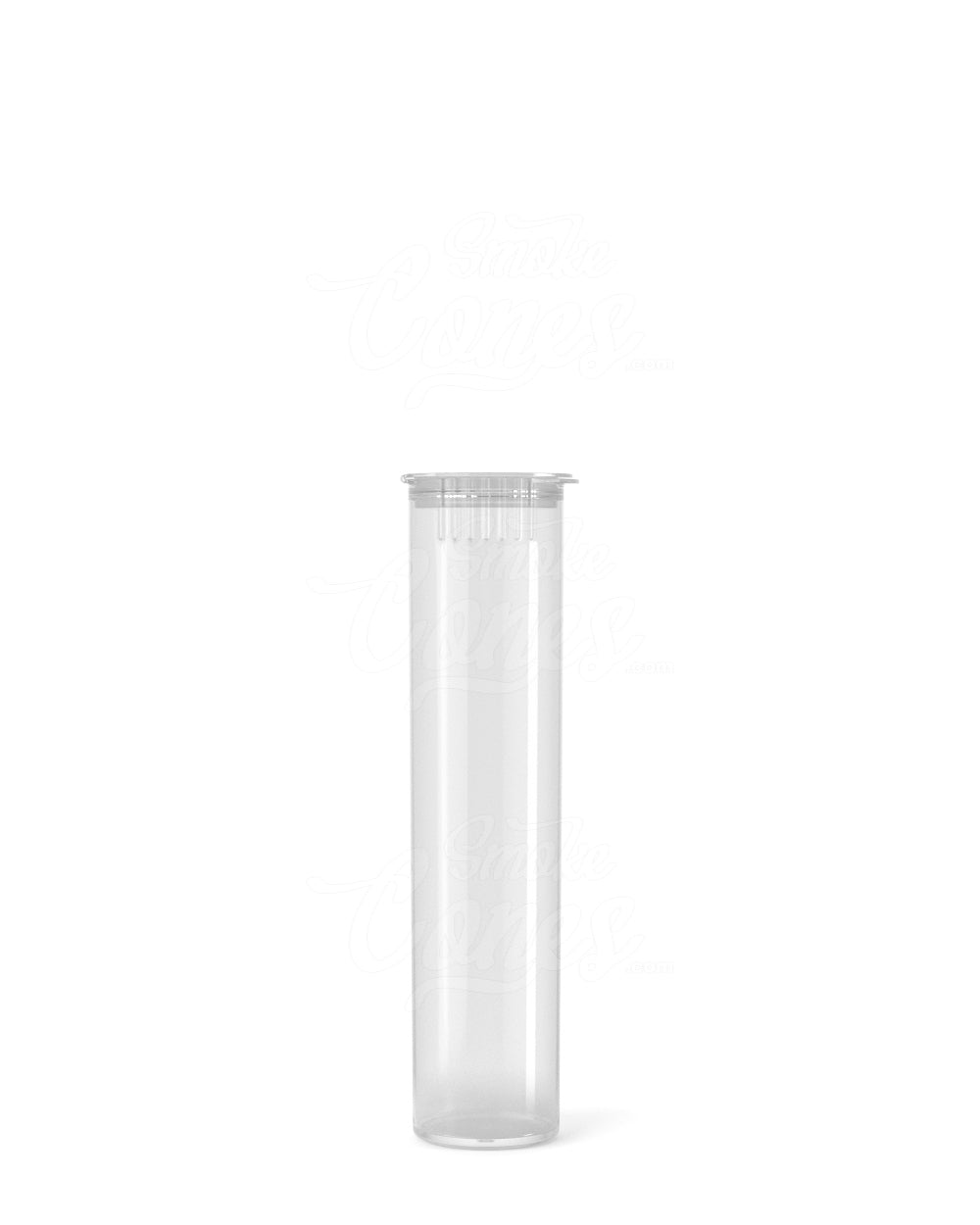 80mm Child Resistant Pop Top Clear Plastic Pre-Roll Tubes 1000/Box - 2