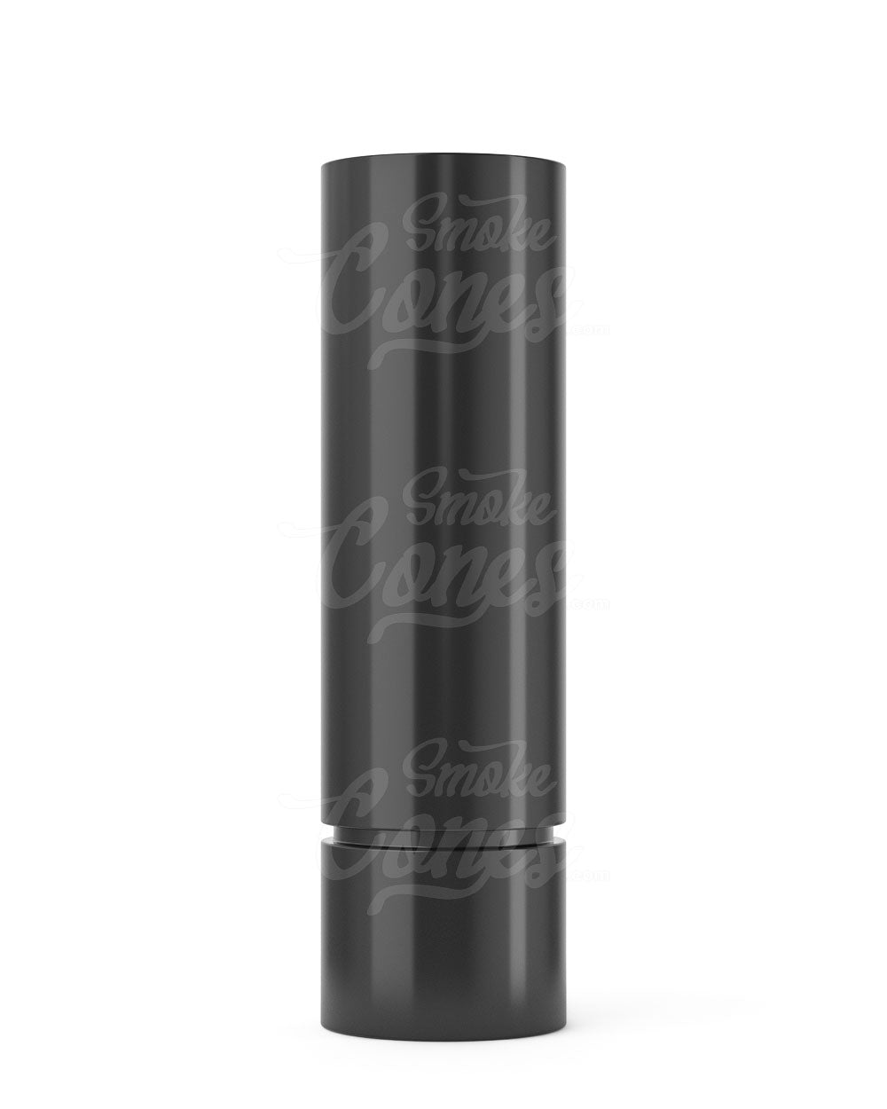 84mm Pollen Gear KAPSŪLA Child Resistant Push Down & Turn Plastic Caps for Vape Tube - Black - 1450/Box