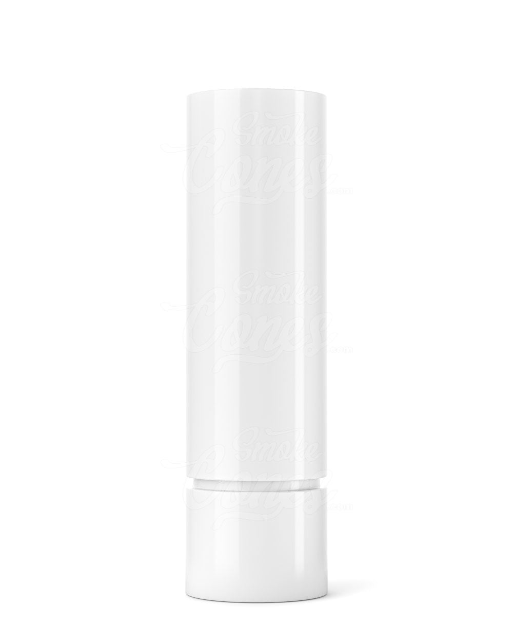 84mm Pollen Gear KAPSŪLA Child Resistant Push Down & Turn Plastic Caps for Vape Tube - White - 1450/Box