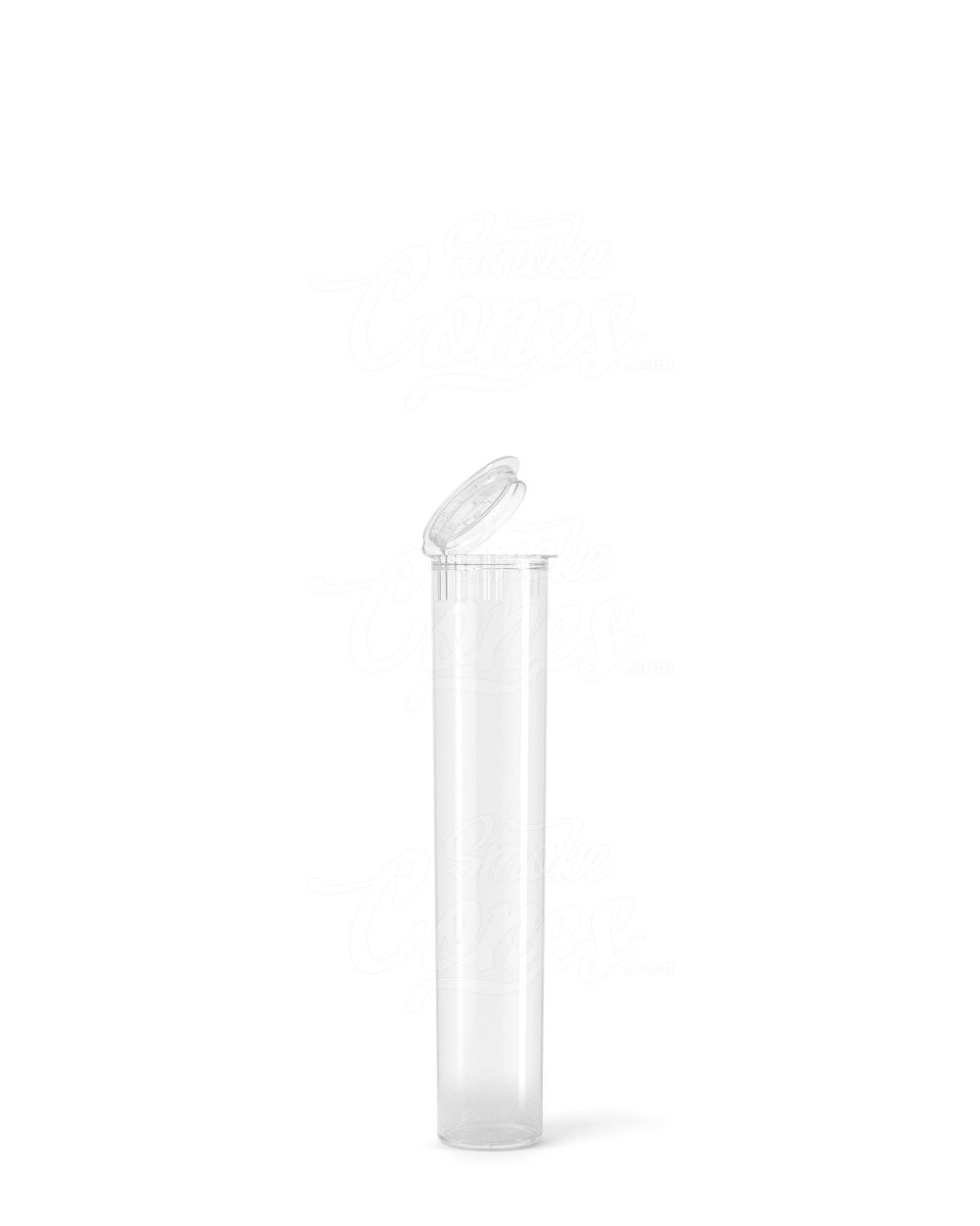 70mm Clear Opaque Child Resistant Pop Top Plastic Pre-Roll Tubes 1000/Box - 1