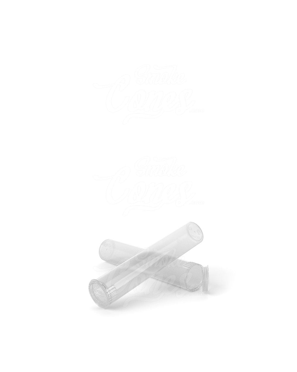 70mm Clear Opaque Child Resistant Pop Top Plastic Pre-Roll Tubes 1000/Box - 8