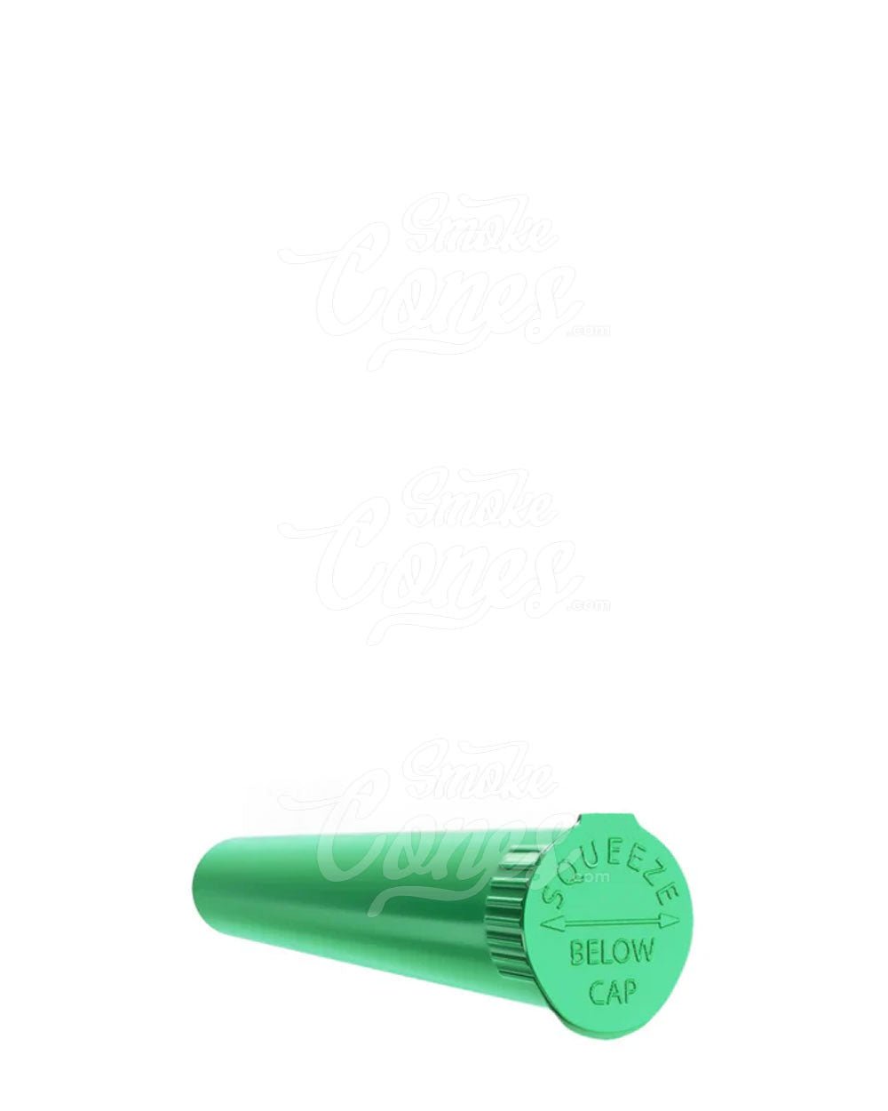 116mm Opaque Child Resistant Pop Top Pre-Roll Tubes 1000/Box - Green - 2