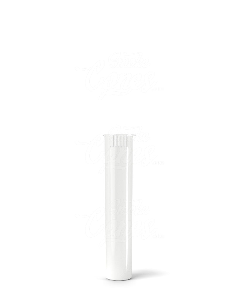 70mm Child Resistant King Size Opaque Pop Top White Plastic Pre-Roll Tubes 1000/Box