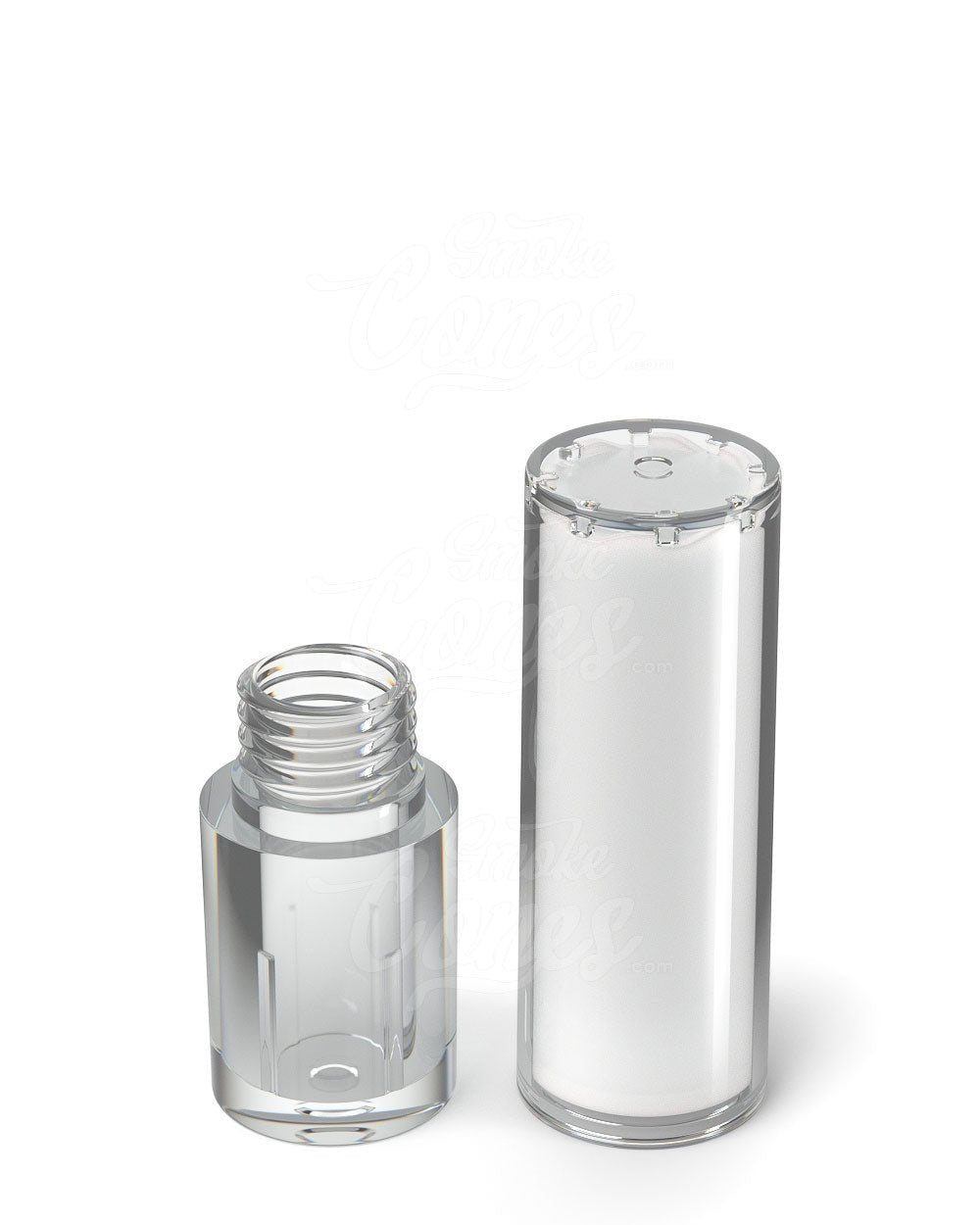Child Resistant Vape Cartridge Tube W/ White Insert 100/Box - 6