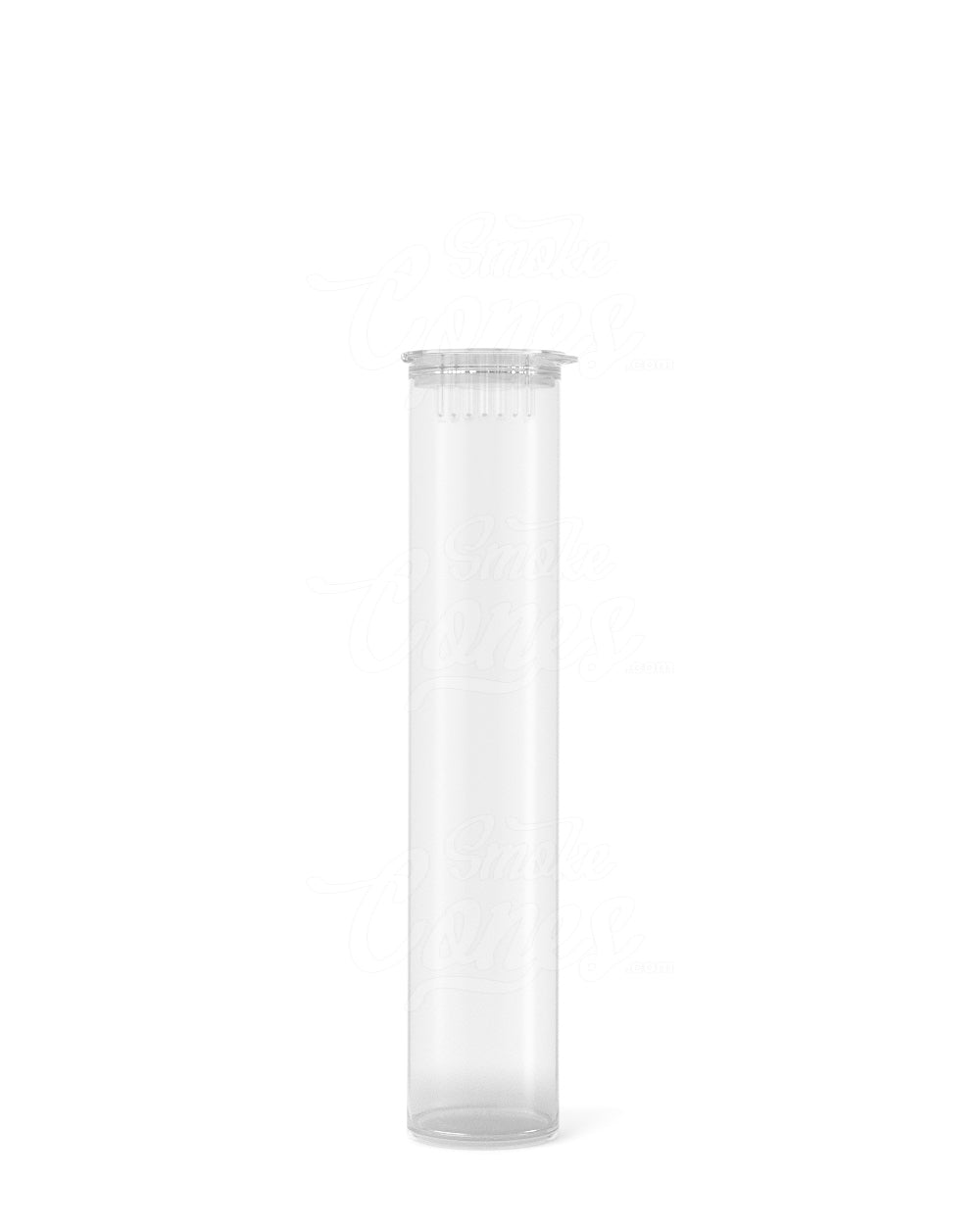 95mm Clear Child Resistant 100% Biodegradable Pop Top Plastic Pre - Roll Tubes 1000/Box - 2
