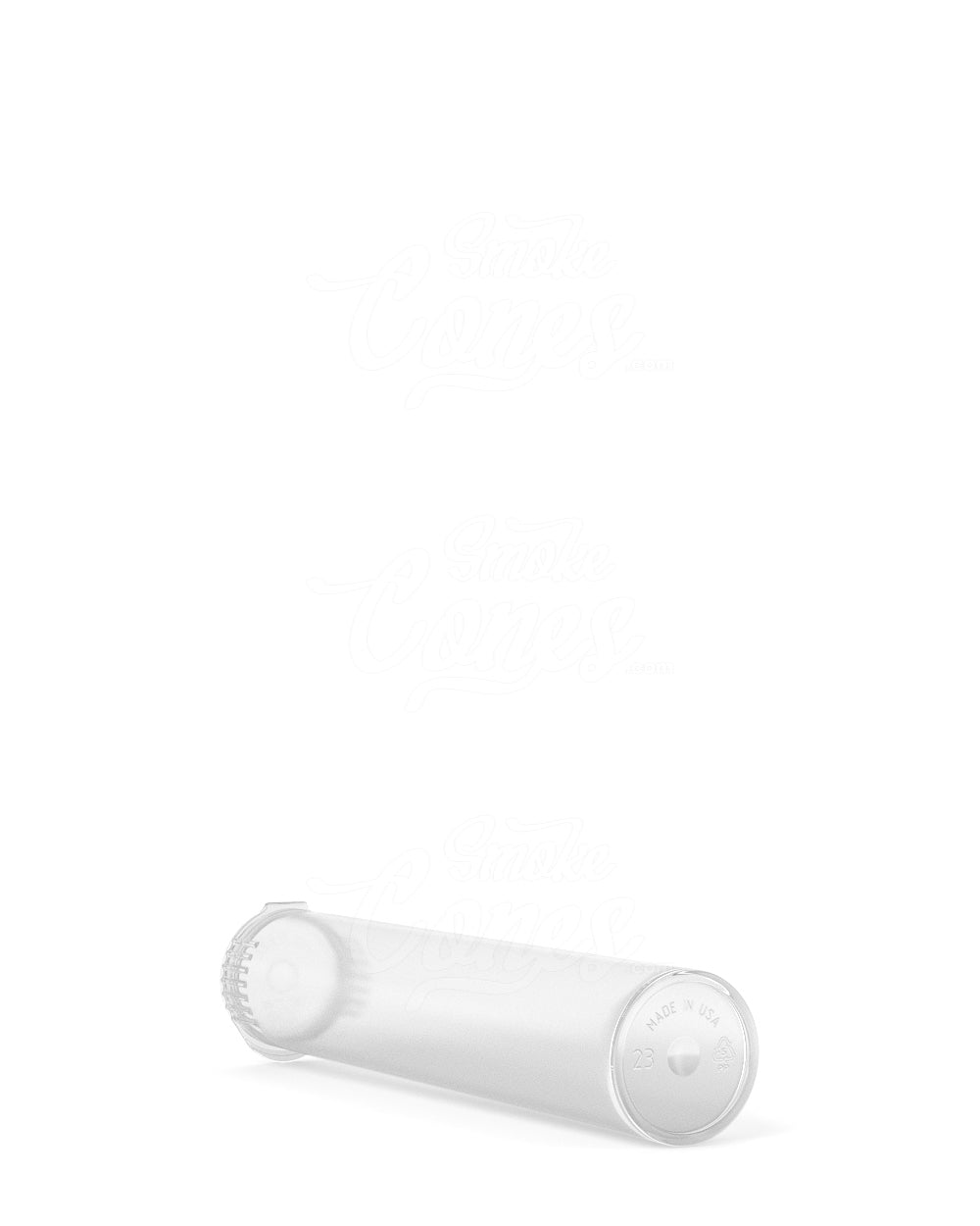 95mm Clear Child Resistant 100% Biodegradable Pop Top Plastic Pre - Roll Tubes 1000/Box - 5