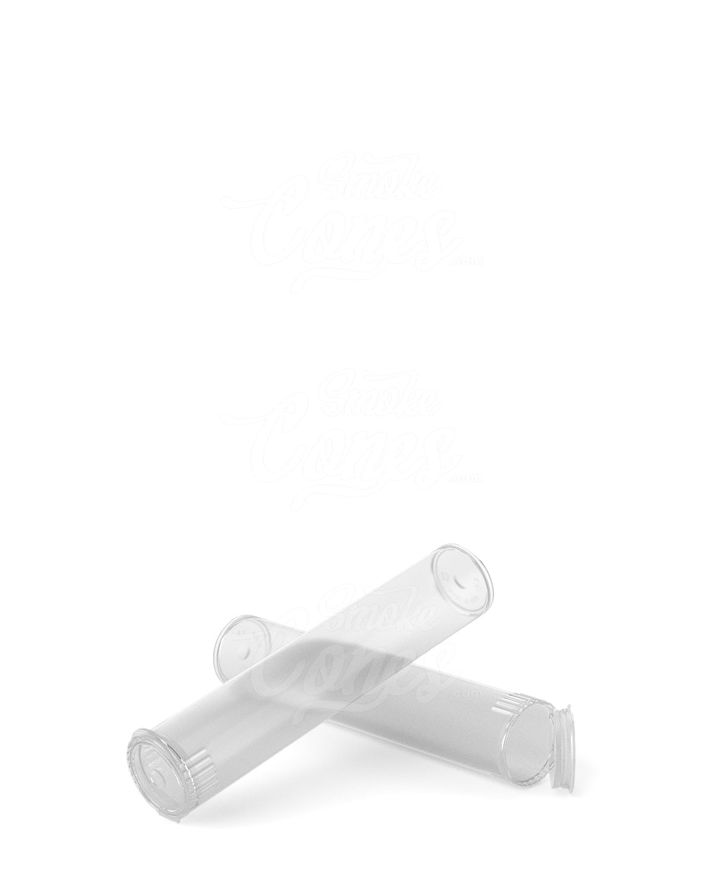 95mm Clear Child Resistant 100% Biodegradable Pop Top Plastic Pre - Roll Tubes 1000/Box - 8
