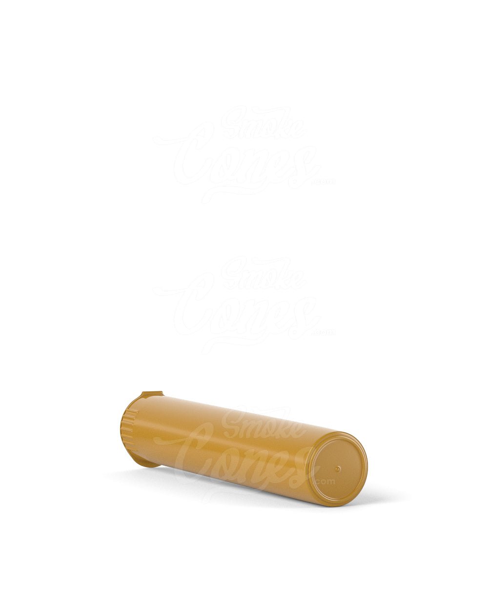 95mm Child Resistant Pop Top Opaque Gold Plastic Pre-Roll Tubes 1000/Box - 5