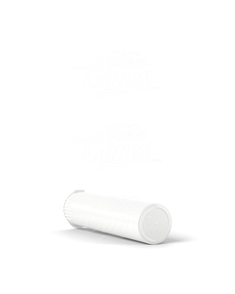 78mm Child Resistant Pop Top Opaque White Plastic (Open) Pre-Roll Tubes 1200/Box