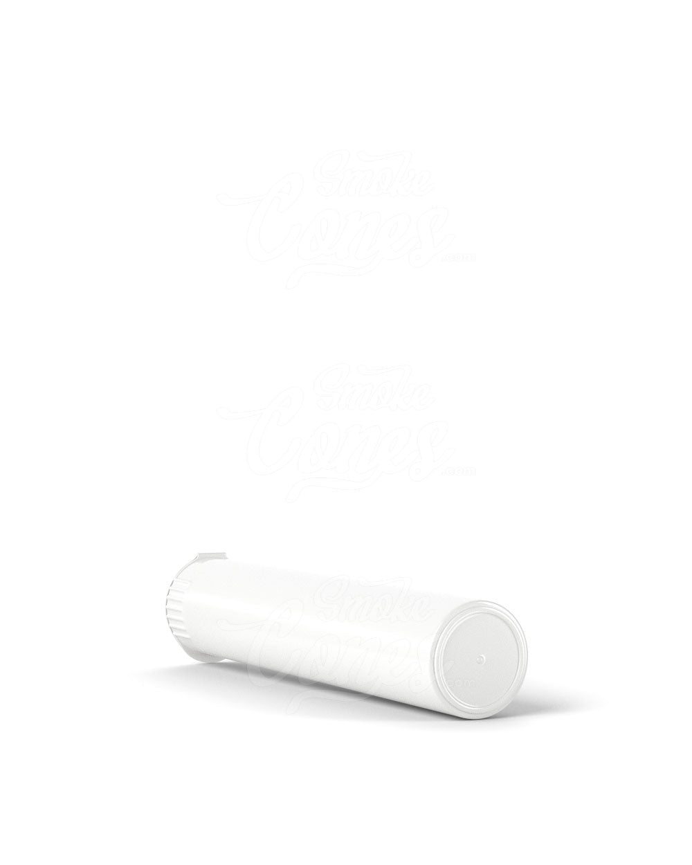 98mm Child Resistant Pop Top Opaque White Plastic Open Pre-Roll Tubes 1000/Box