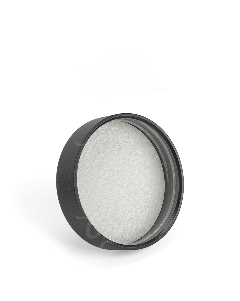 50mm Smooth Push and Turn Child Resistant Plastic Caps With Pressure Sensitive Inliners - Black - 100/Box - 4