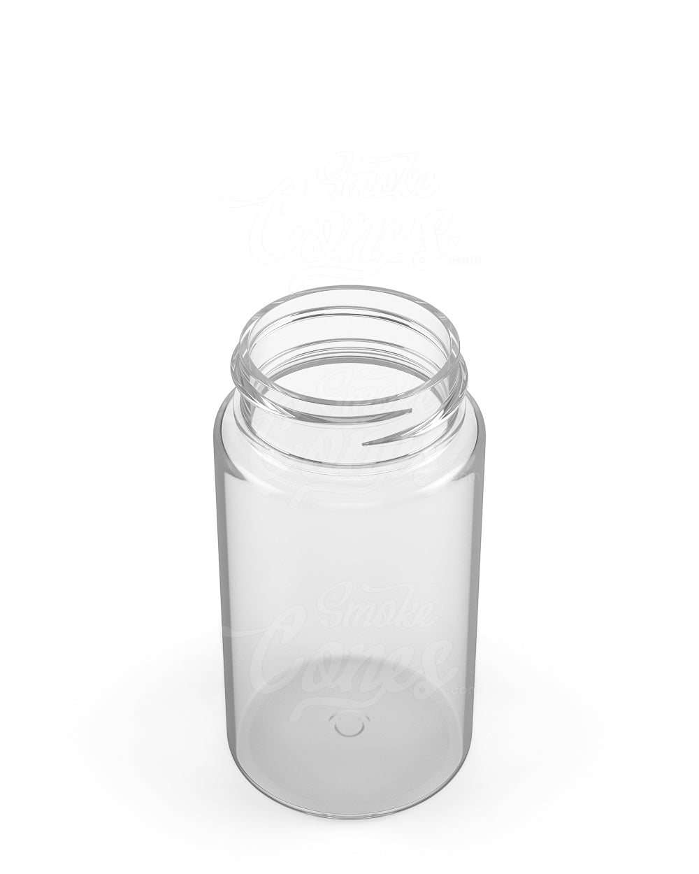 2oz Wide Mouth Straight Sided Clear Plastic Jars 180/Box