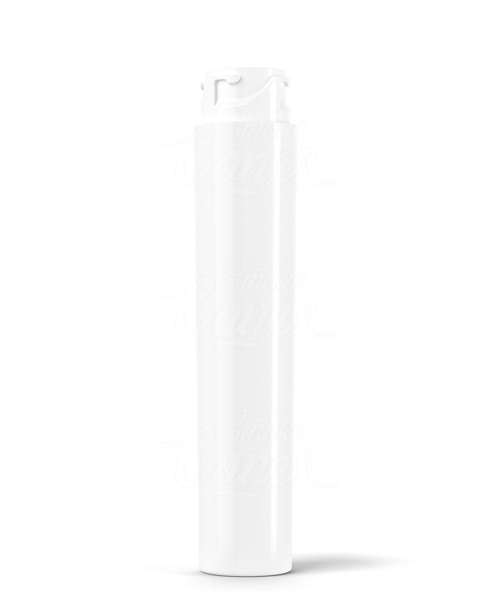 72mm Child Resistant Push Down & Turn Plastic Vape Cartridge Tube - White - 1650/Box