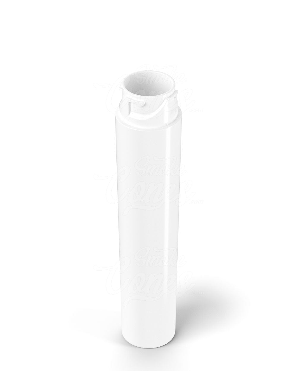 72mm Child Resistant Push Down & Turn Plastic Vape Cartridge Tube - White - 1650/Box