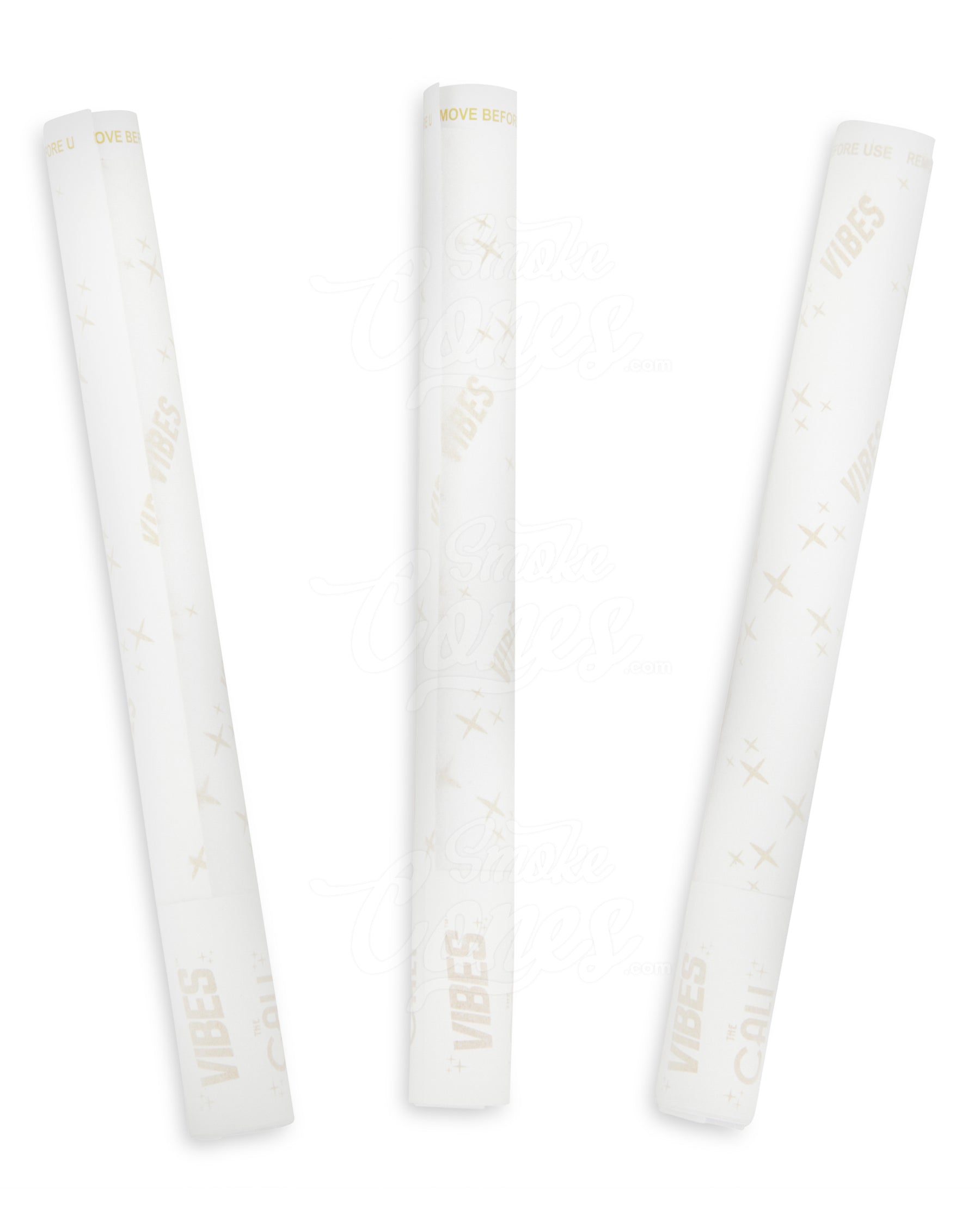 Vibes 110mm King Sized The Cali 1 Gram Pre Rolled Hemp Paper Cones 24/Box