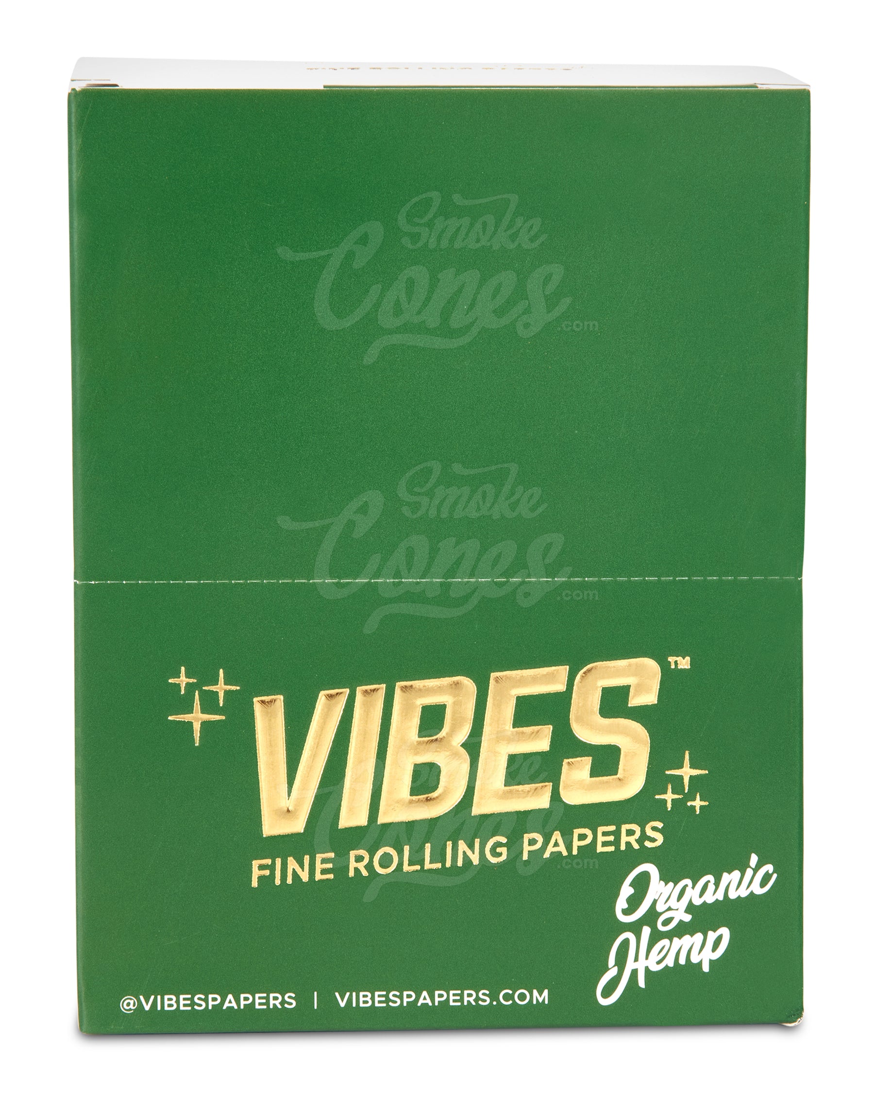 Vibes 110mm King Sized The Cali 1 Gram Organic Pre Rolled Hemp Paper Cones 24/Box