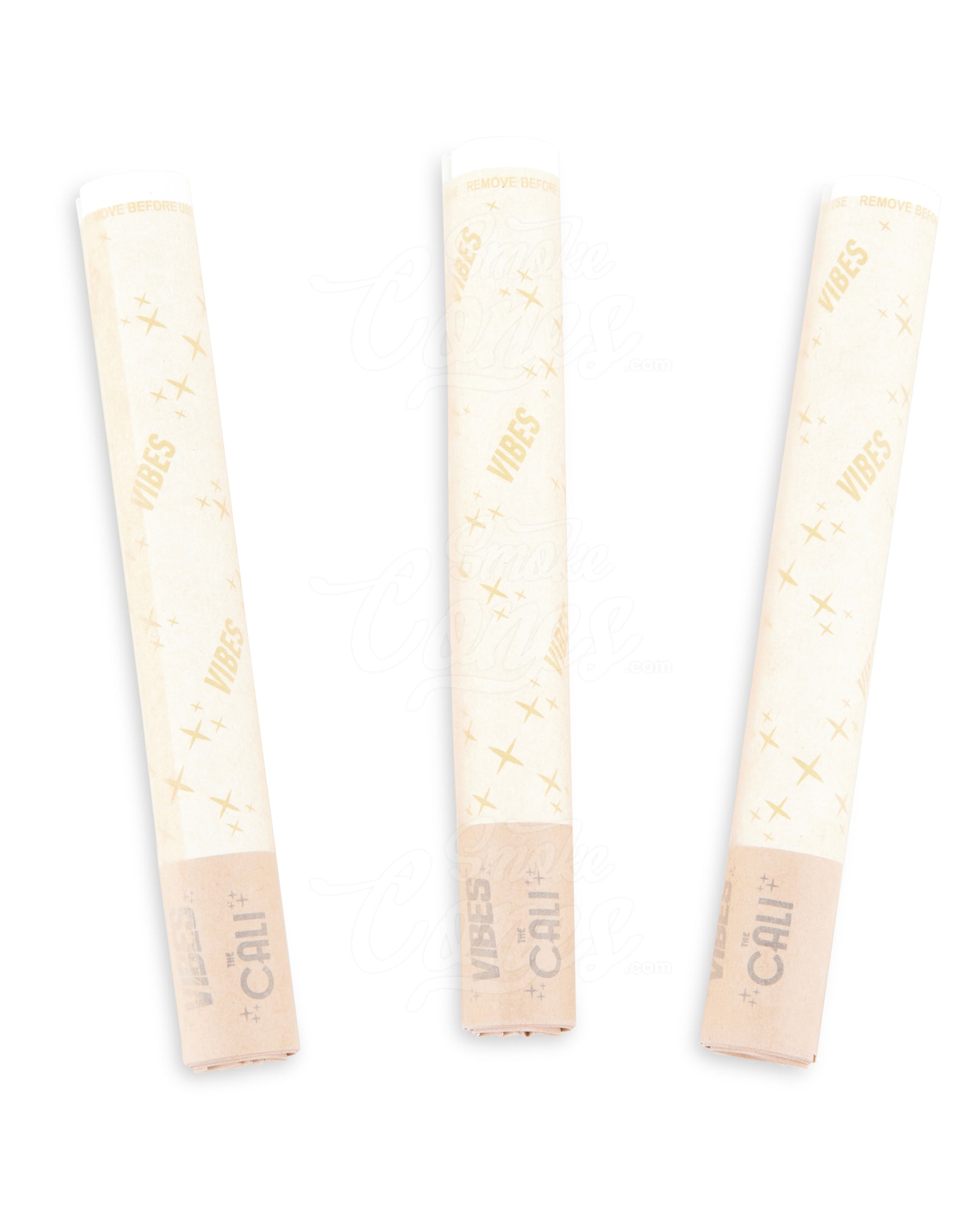 Vibes 110mm King Sized The Cali 2 Gram Organic Pre Rolled Hemp Paper Cones 24/Box