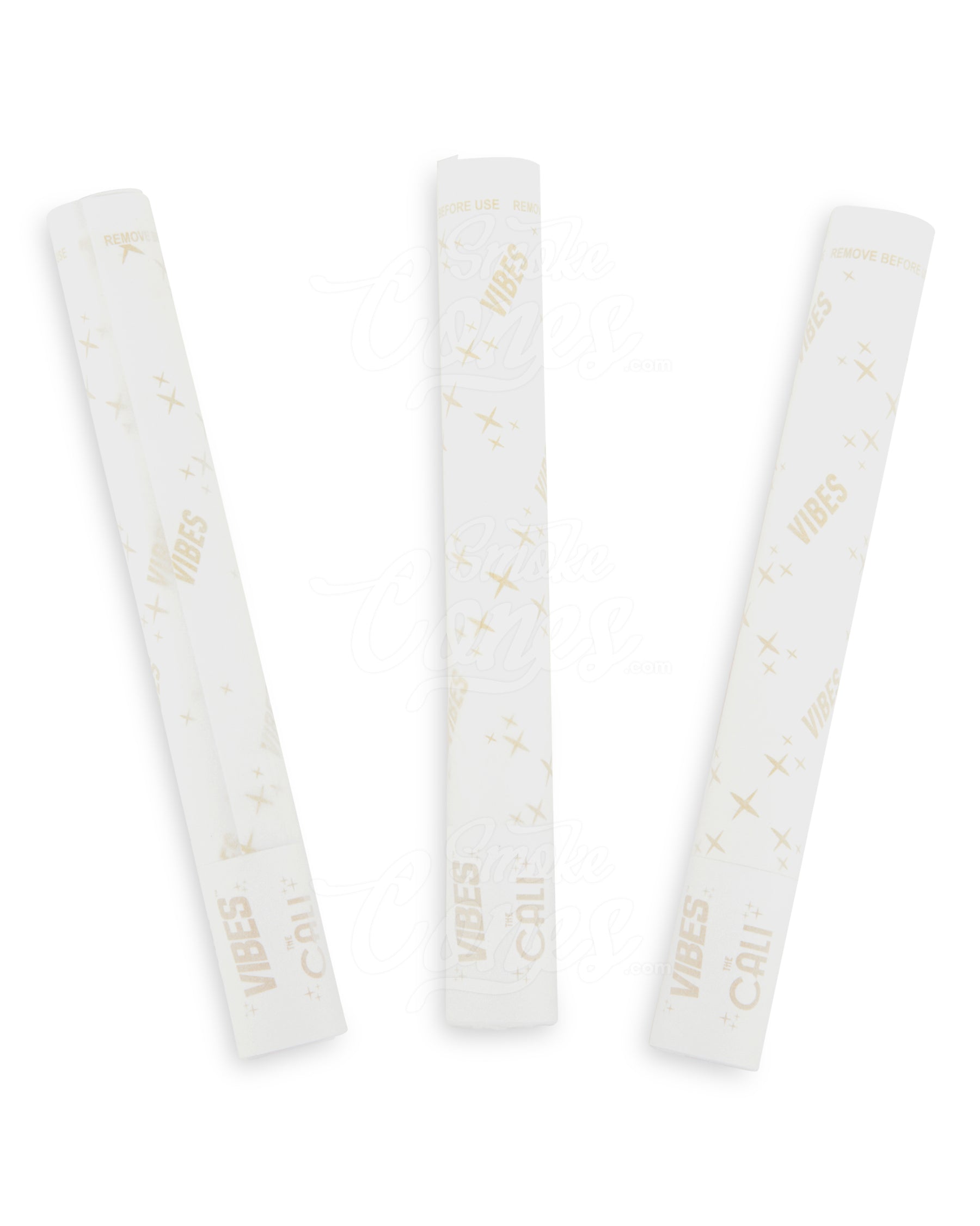 Vibes 110mm King Sized The Cali 2 Gram Pre Rolled Rice Paper Cones 24/Box