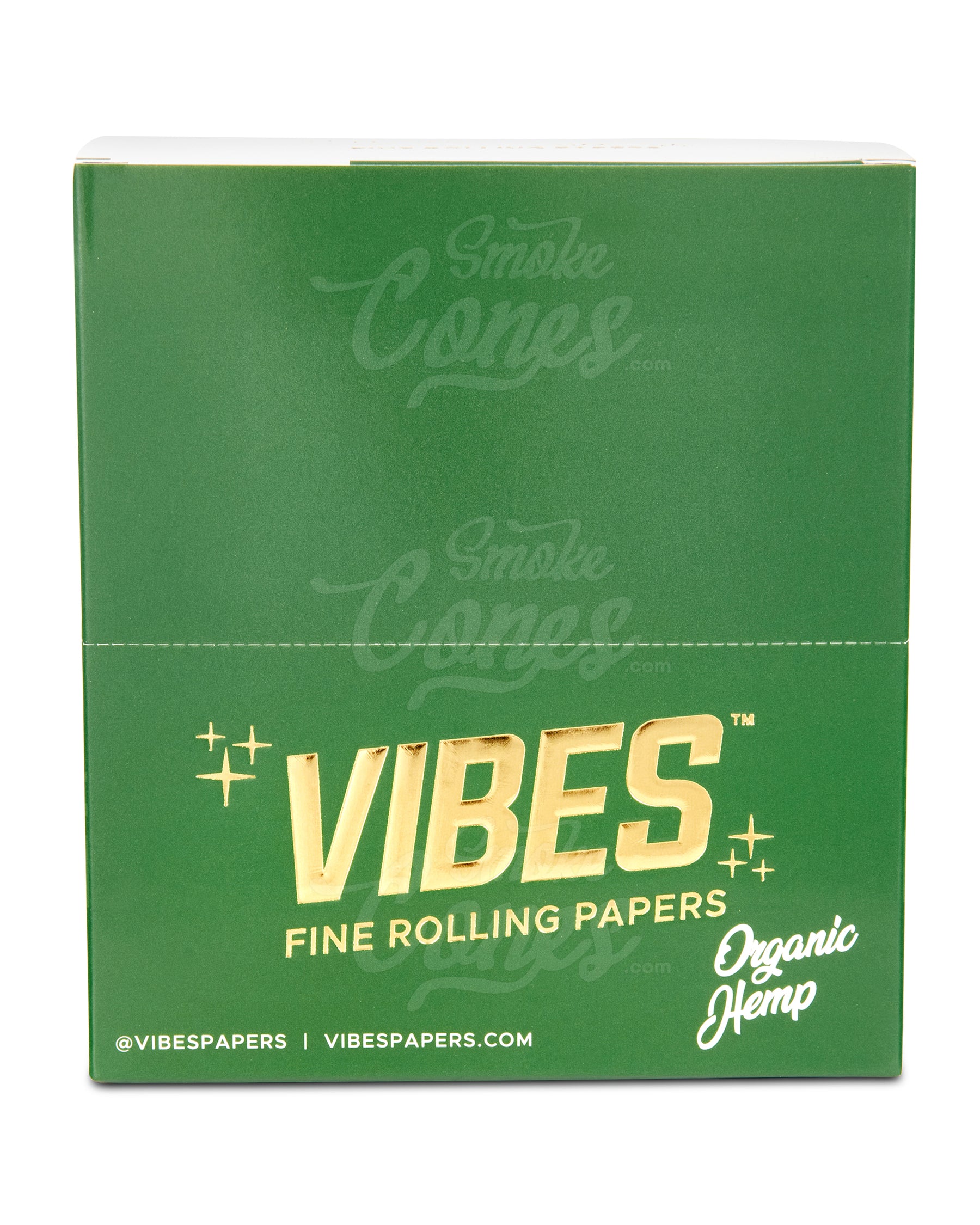 Vibes 110mm King Sized The Cali 2 Gram Organic Pre Rolled Hemp Paper Cones 24/Box