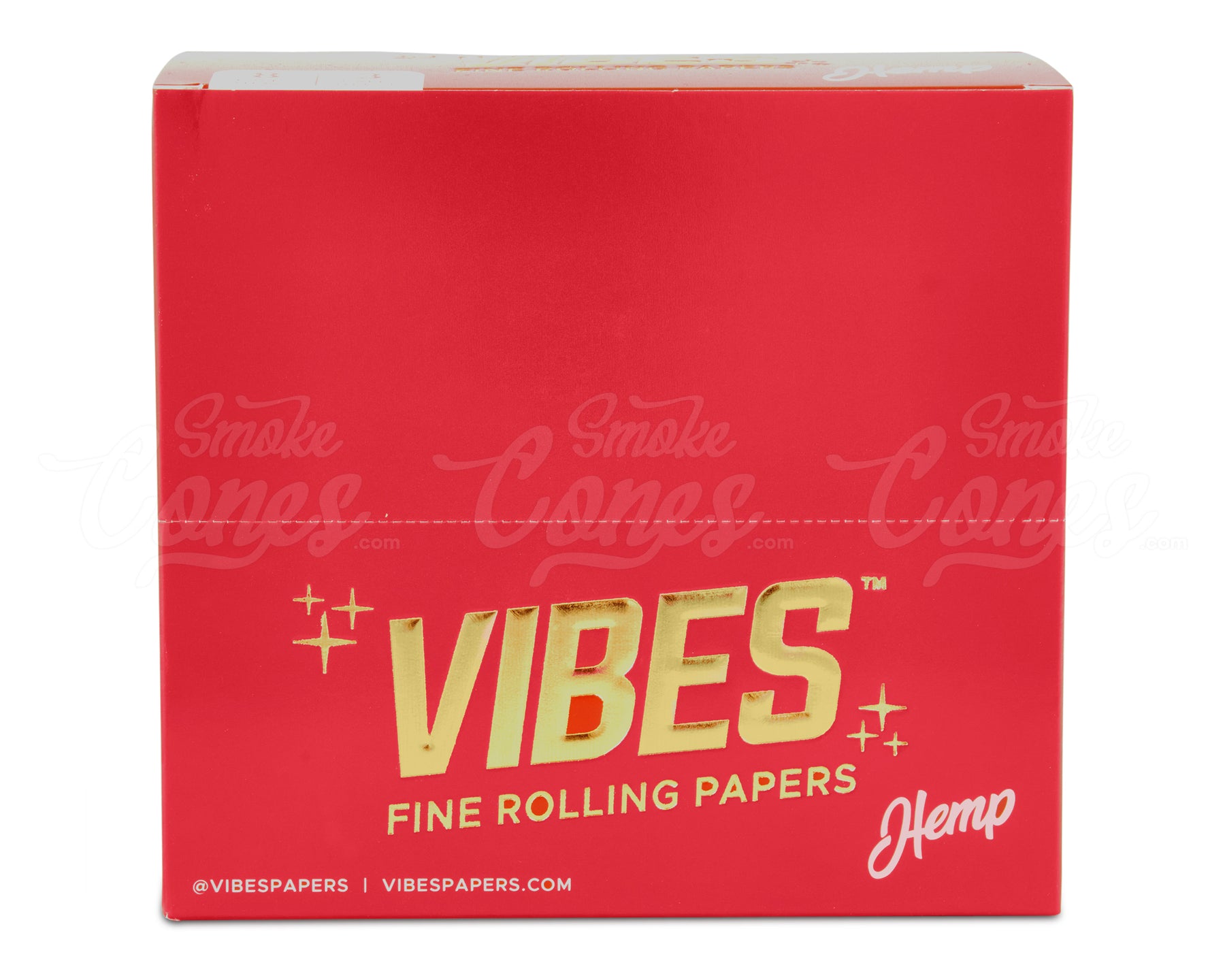 Vibes 110mm King Sized The Cali 3 Gram Pre Rolled Hemp Paper Cones 24/Box