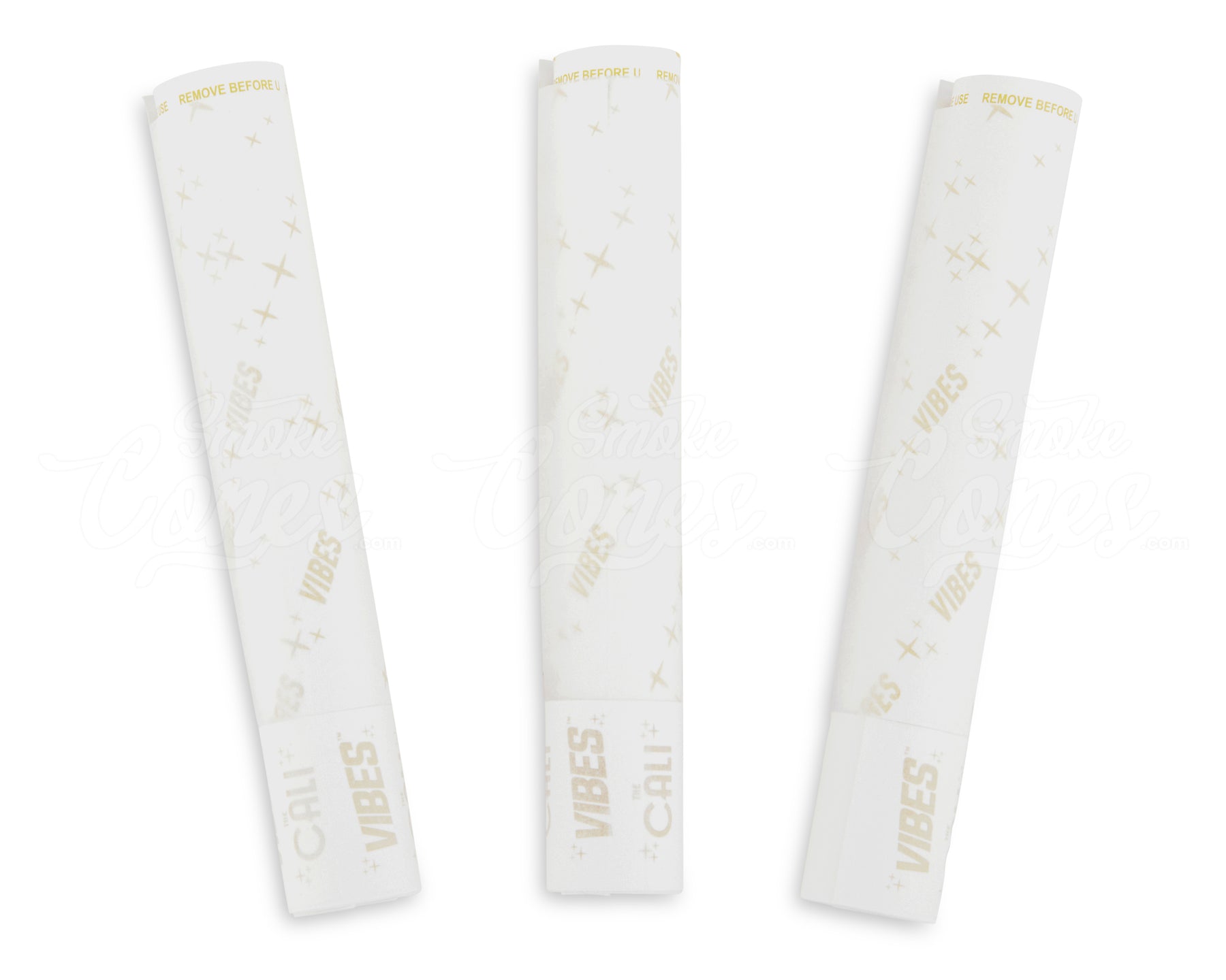 Vibes 110mm King Sized The Cali 3 Gram Pre Rolled Hemp Paper Cones 24/Box