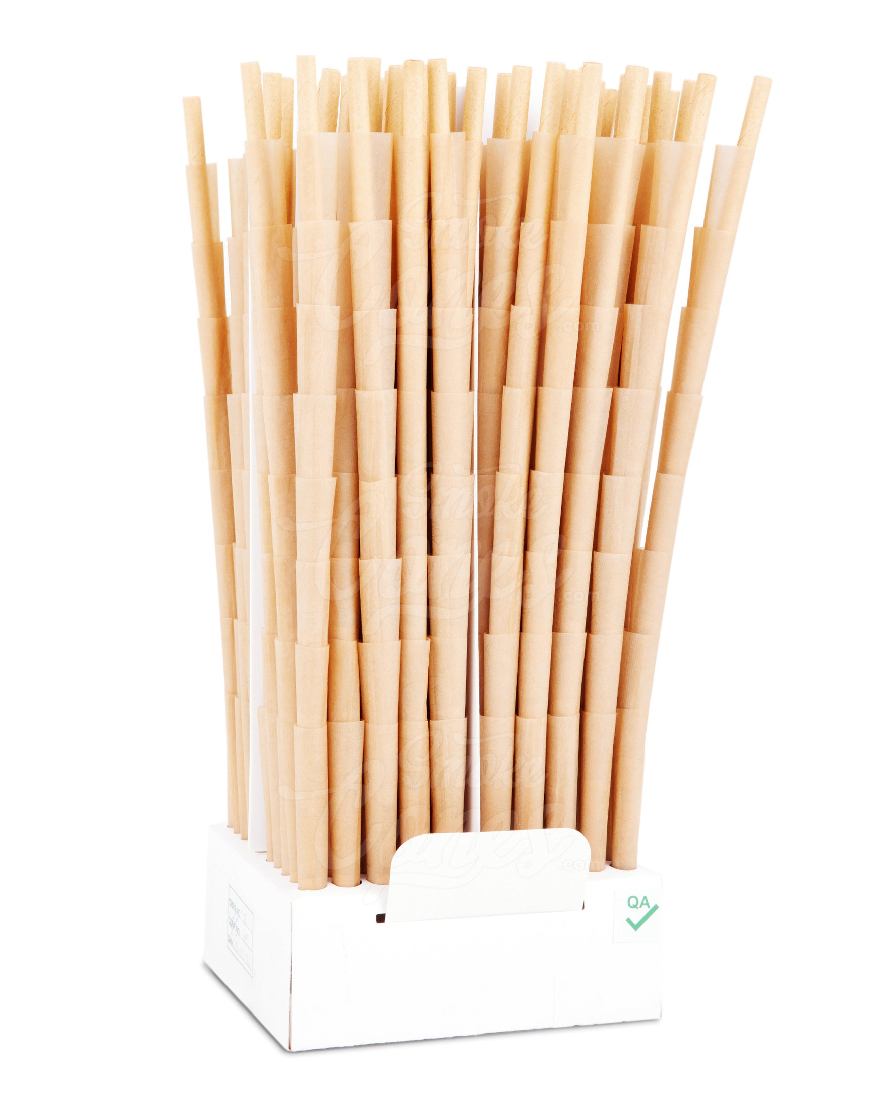 Zig Zag 98mm 98 Special Sized Pre Rolled Unbleached Paper Cones 800/Box - 2