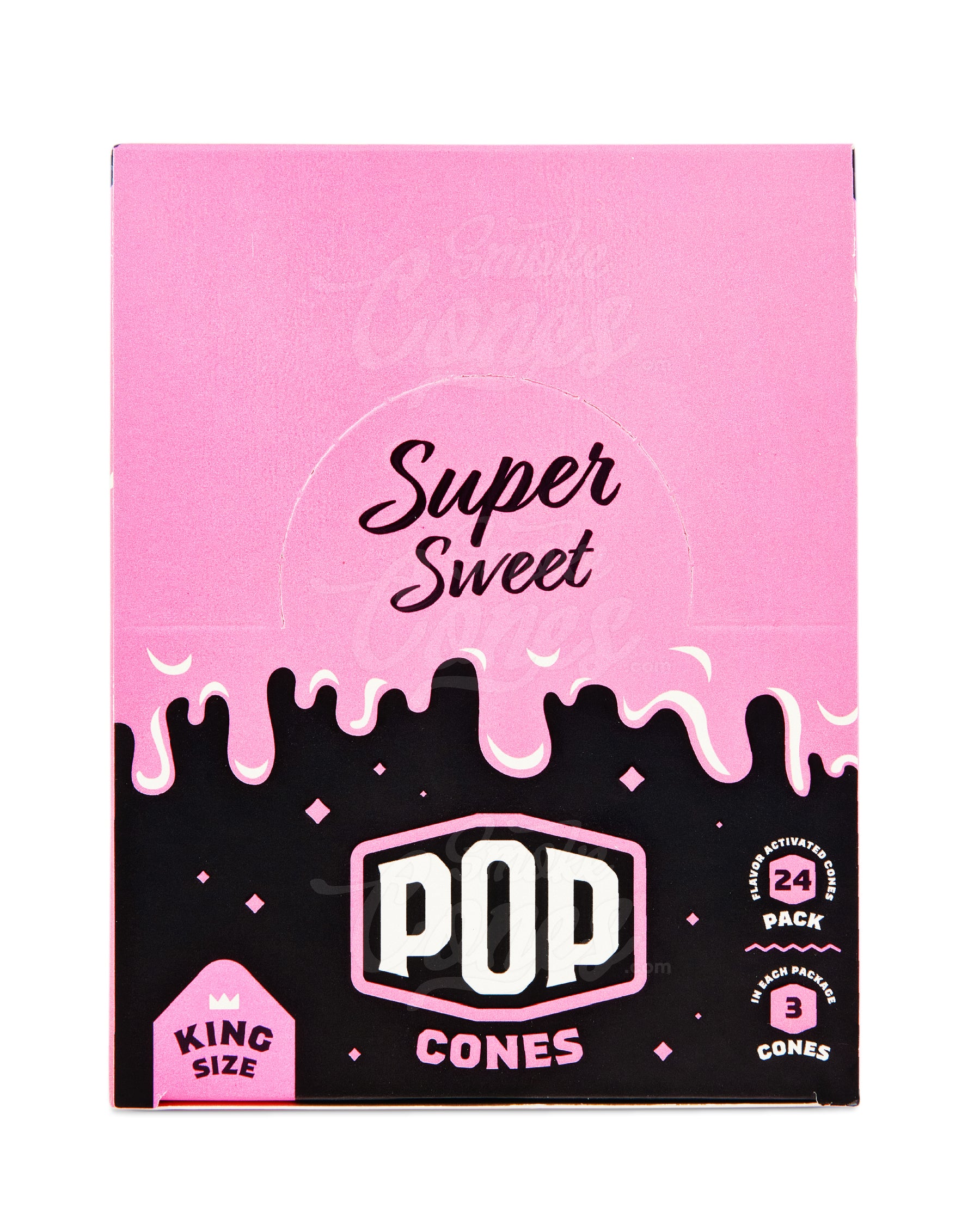 Pop Cones Super Sweet 109mm King Sized Pre Rolled Cones 24/Box