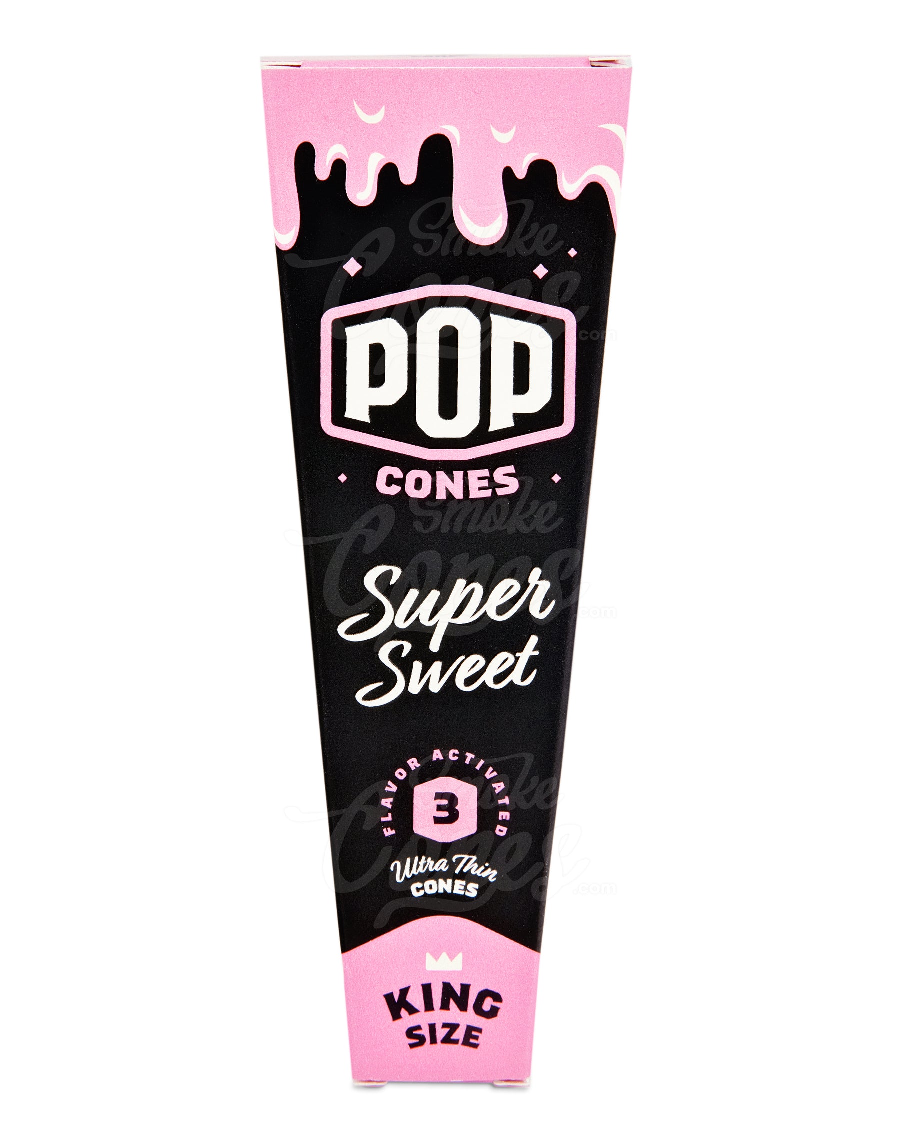 Pop Cones Super Sweet 109mm King Sized Pre Rolled Cones 24/Box