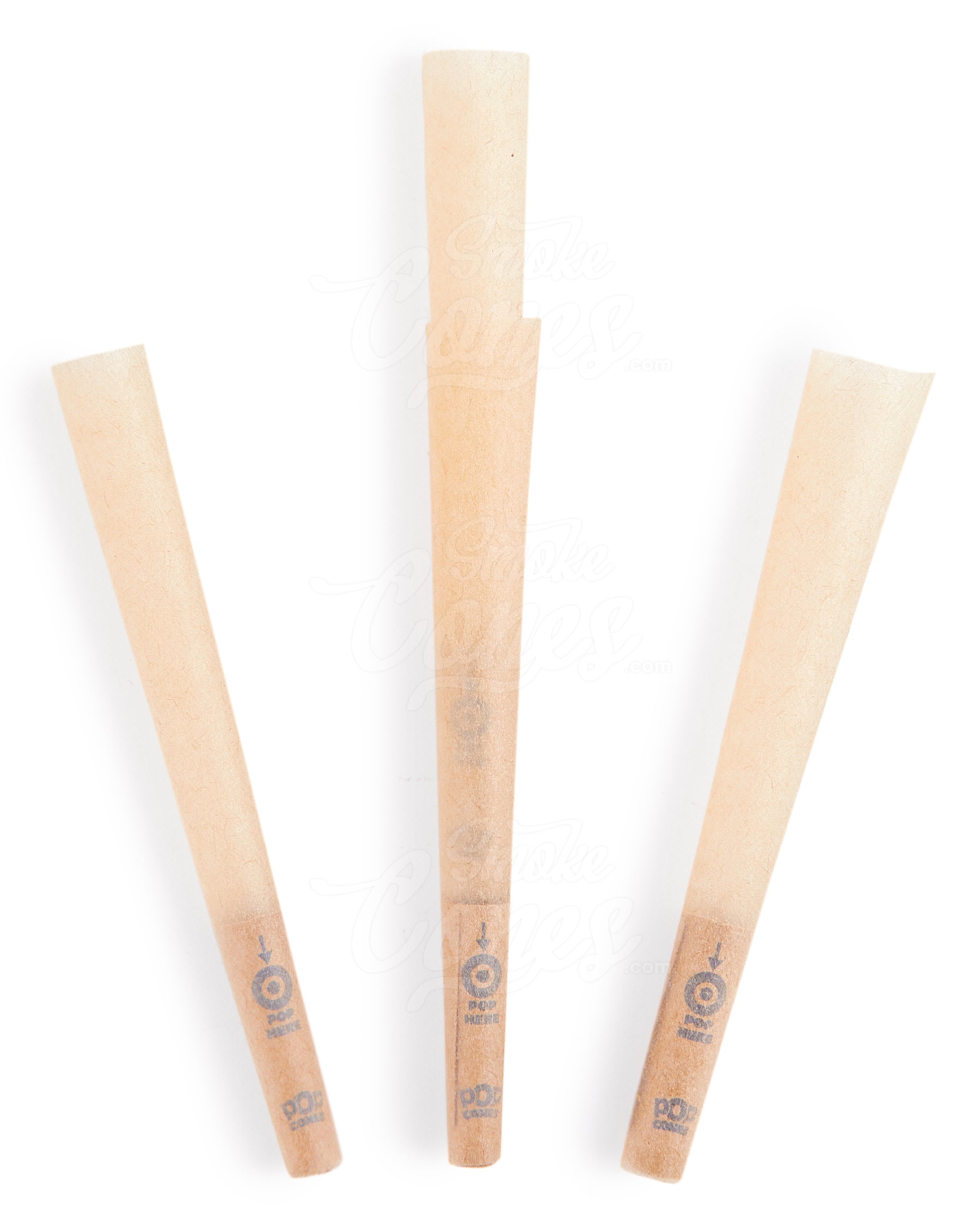 Pop Cones Super Sweet 84mm 1 1/4 Sized Unbleached Pre Rolled Cones 400/Box