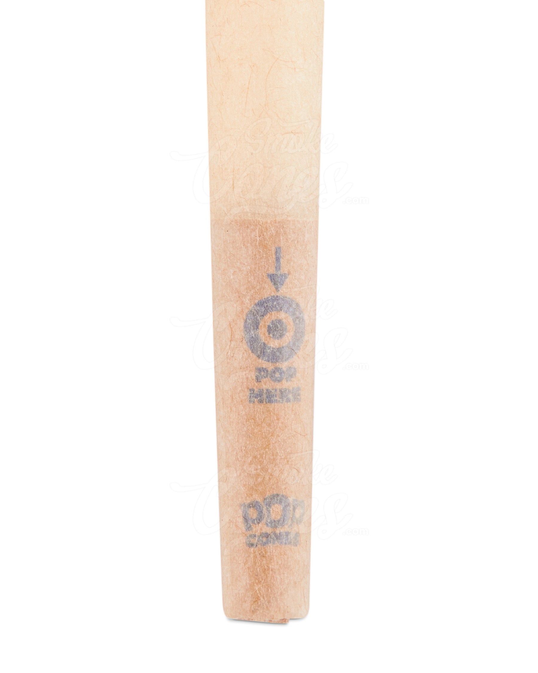 Pop Cones Banana Cream 84mm 1 1/4 Sized Unbleached Pre Rolled Cones 400/Box