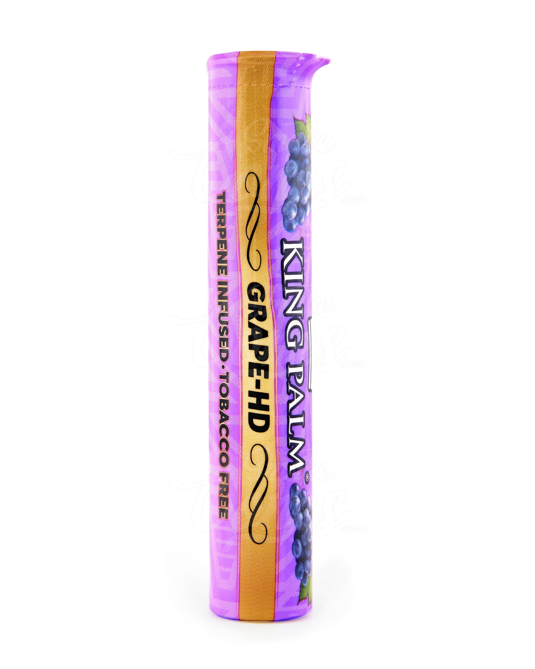 King Palm Grape HD Natural Mini Leaf Tube Wraps 24/Box - 4