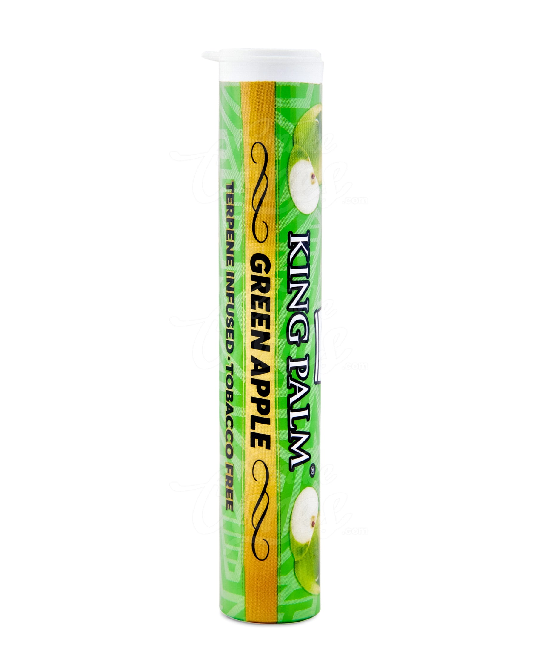 King Palm Green Apple Natural Mini Leaf Tube Wraps 24/Box