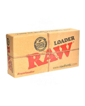 RAW 1 1/4 Size & Lean Cone Loader w/ Scraping Card & Bamboo Poker - 4