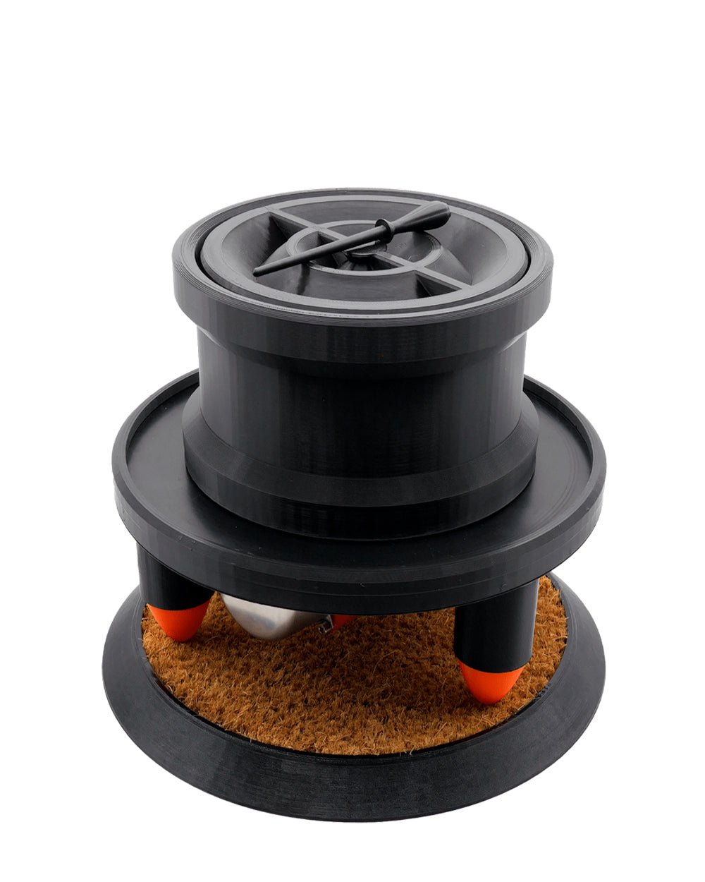 Humboldt Black 84mm Pre Rolled Cone Filling Machine Starter Kit (121 Cone Capacity) - 1