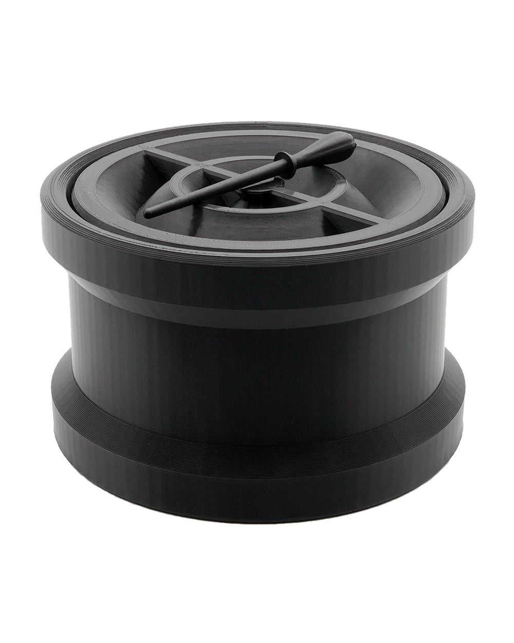 Humboldt Black 84mm Pre Rolled Cone Filling Machine Cartridge (121 Cone Capacity) - 2