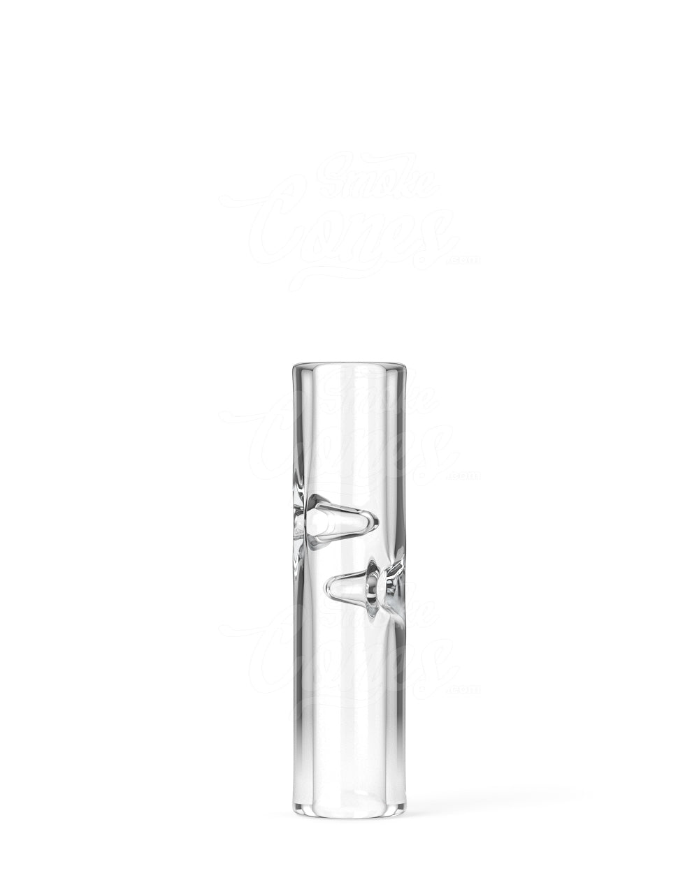 Clear 8mm Notched Glass Smoking Filter Tips 175/Box