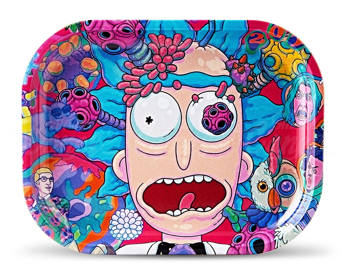 R&M Trippy Mini Rolling Tray w/ Magnetic Cover - 2
