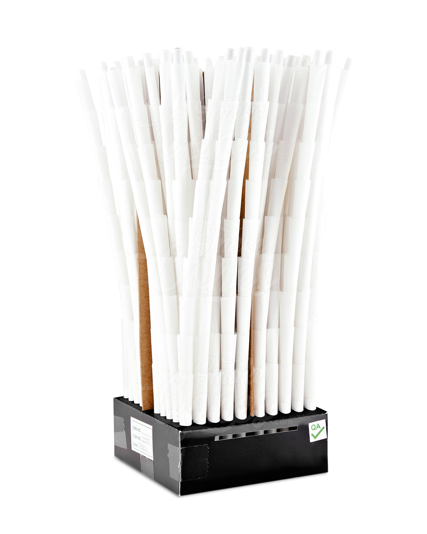 Cannarolla 1 1-4 Size Straight White Pre Rolled Cones w/ 26mm Filter Tip 900/Box