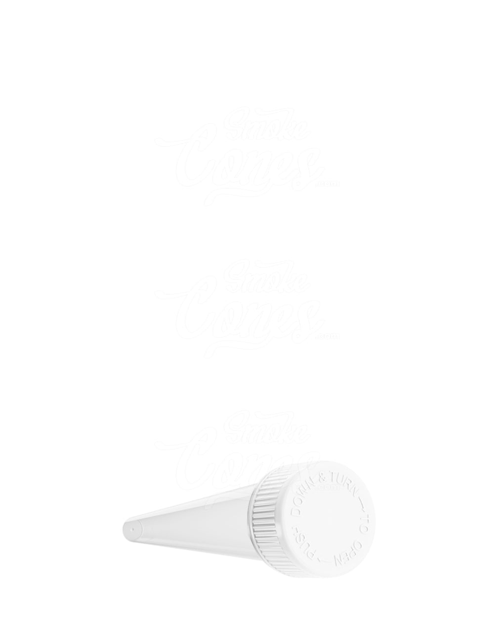 98mm Clear Transparent Child Resistant Conical Pre-Roll Tubes 850/Box - 4