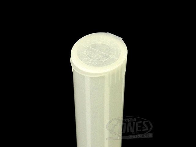 109mm Glow In The Dark Plastic Child Resistant J-Tubes (074300-CR) 1000/Box - 4