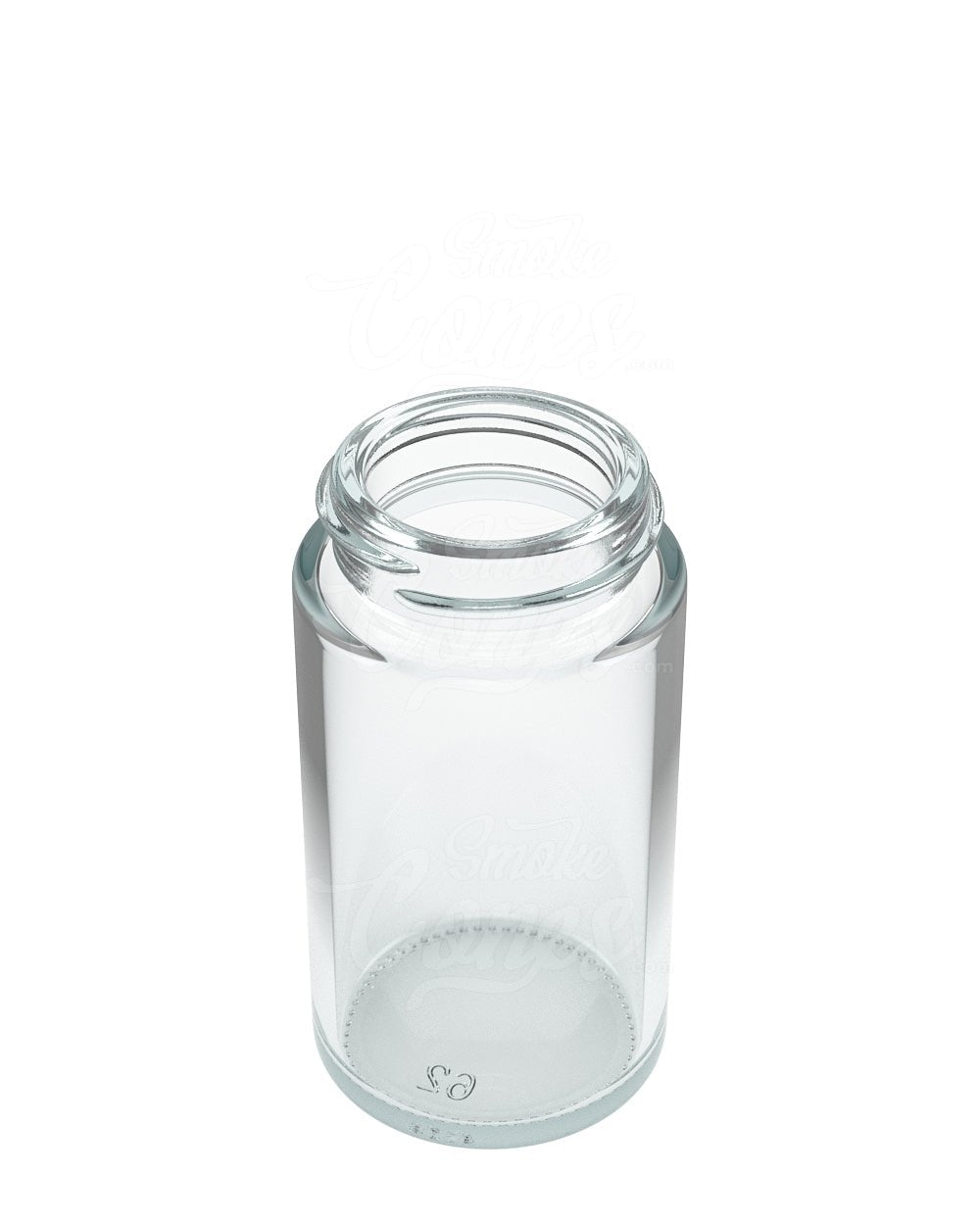 2oz Wide Mouth Straight Sided Clear Glass Jars 180/Box - 2