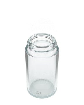 2oz Wide Mouth Straight Sided Clear Glass Jars 180/Box - 2