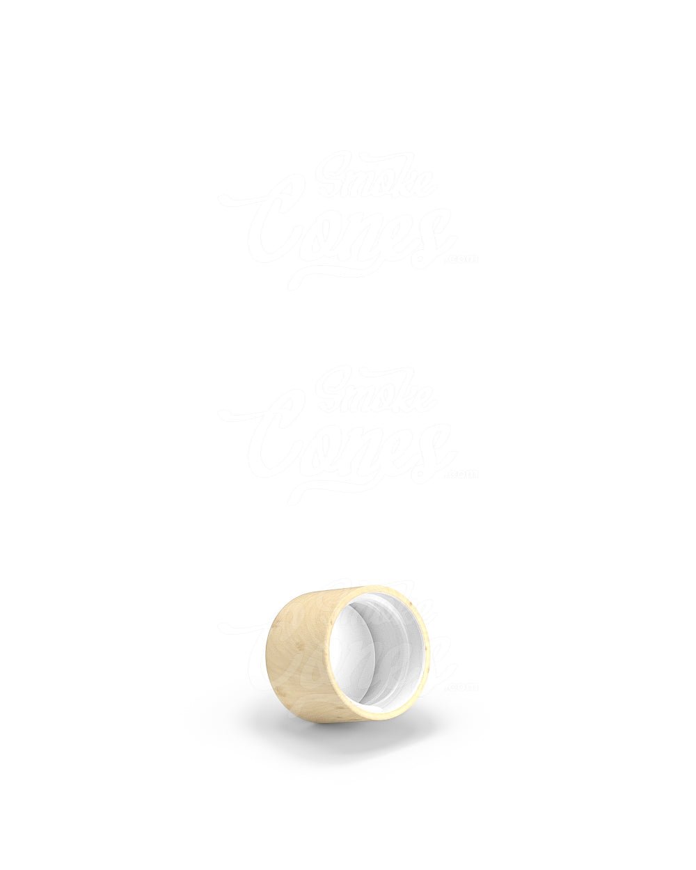 18mm Smooth Push and Turn Child Resistant Plastic Caps With Foam Liner - Spruce Wood - 400/Box - 2