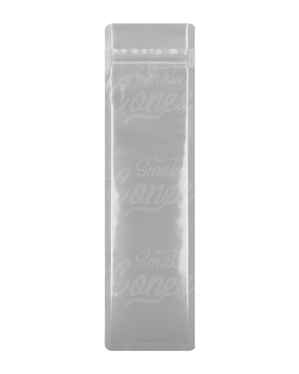 Matte-Black 2.5" x 9" Mylar Tamper Evident Vista Bags (3.5 grams) 100/Box